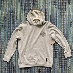 New Vans hoodie gray with wolf boys XL